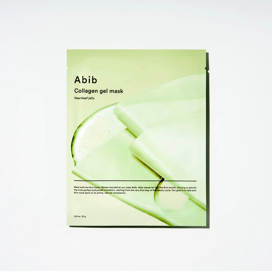 Abib Heartleaf Collagen Gel Mask X10ea