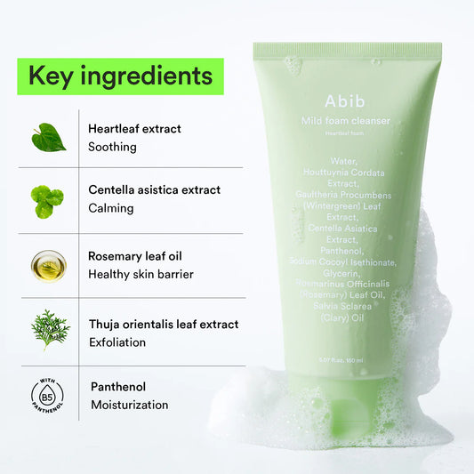 Abib Heartleaf Acne Foam Cleanser 150ml
