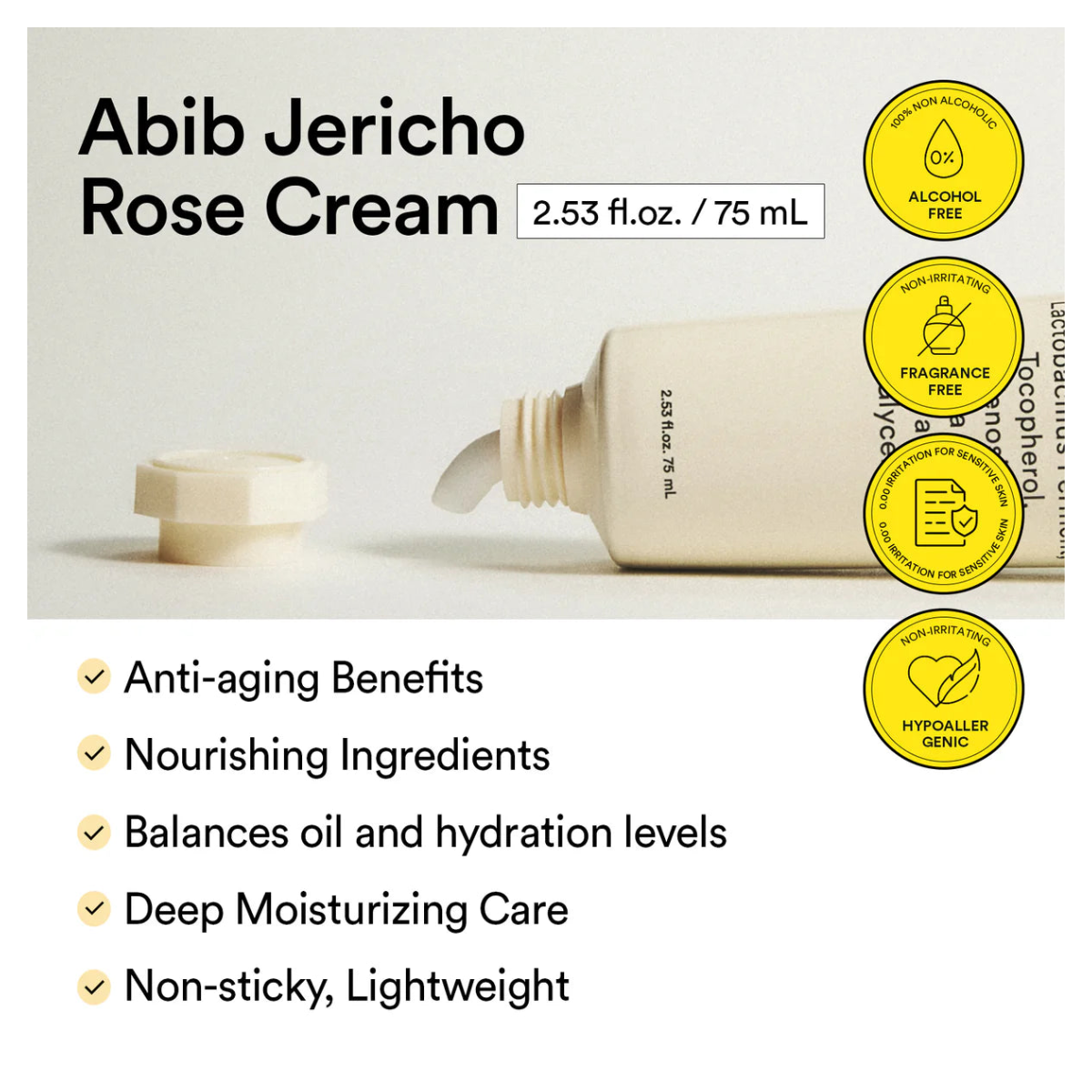 Abib Jericho Rose Crème Nutrition Tube 75ml
