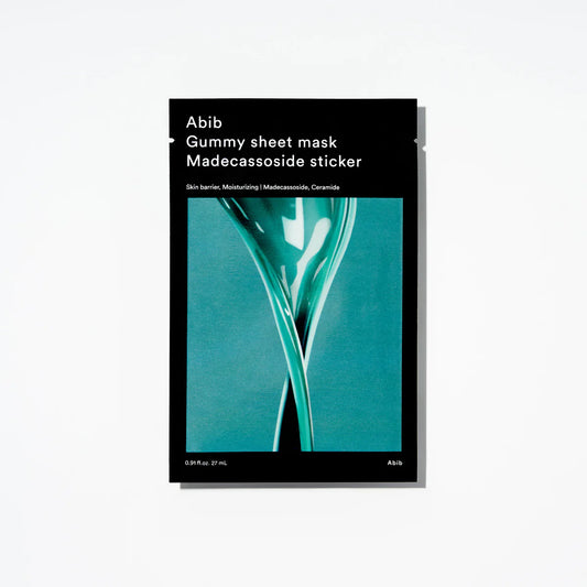 Abib Gummy Sheet Mask Madecassoside Sticker 27ml X 10ea