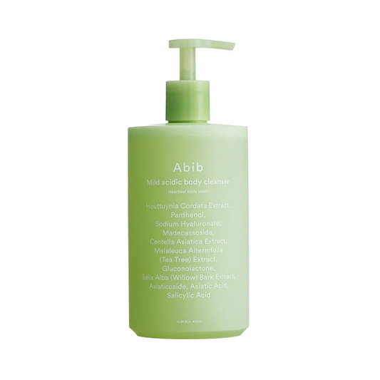 Abib Mild acidic body cleanser Heartleaf body wash 470ml
