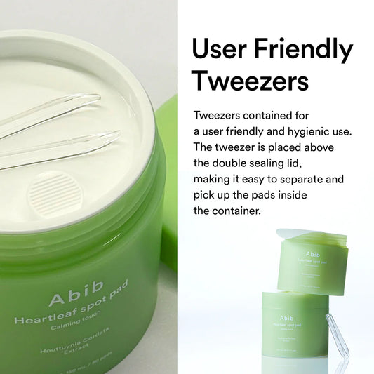 Abib Heartleaf spot pad Calming touch 150ml(80 pads)